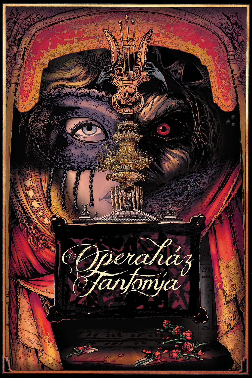 Az Operaház Fantomja képregény (borító)